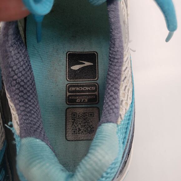 Brooks Adrenaline GTS 13 Women's Size 7 Blue Gray Running Athletic Shoes - Picture 9 of 10